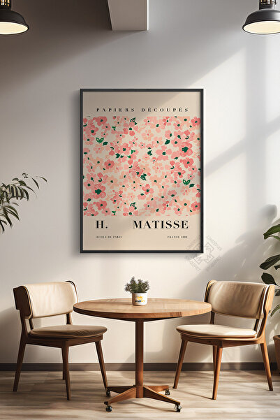 Basquiart Seria Henri Matisse Poster înrămat negru, decor de perete pictat Nr:16