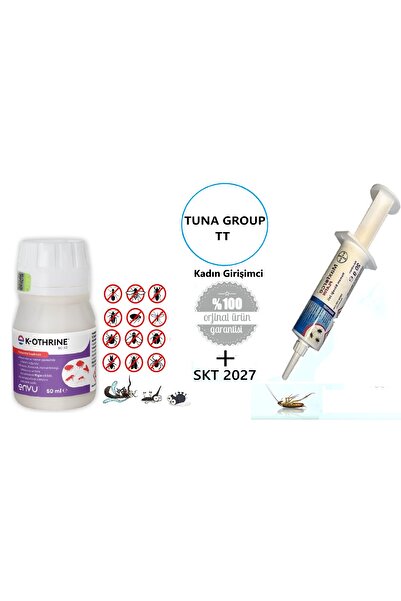 Bayer envu K-othrine sc 50 ml - maxforce platin 20 gram ikilisi 2027