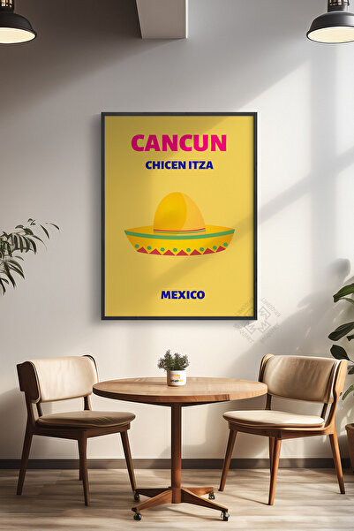 Basquiart Αφίσα της σειράς City με μαύρο πλαίσιο, Διακοσμητικός πίνακας τοίχο...