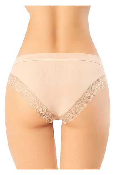 Uniquetrenders Women's 6-Piece Lace Detailed Modal Fabric Bikini Panties