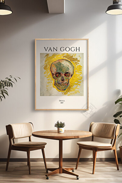 Basquiart Poster din seria Vincent Van Gogh, încadrat în lemn, decor de peret...