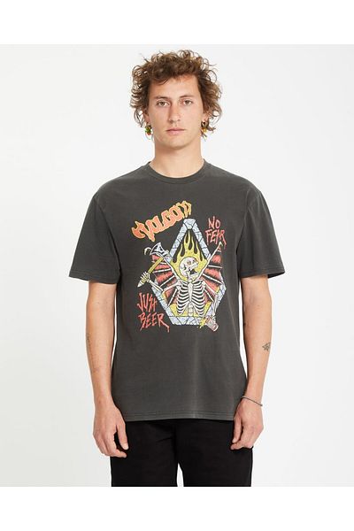 Volcom تي شيرت Just Beer Pw Sst Blk