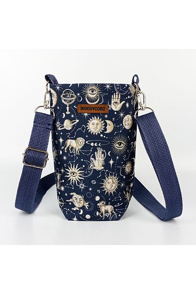 woodycord 1 Liter Flask Case Water Bottle Carrying Bag Flask and Thermos Case Astrology