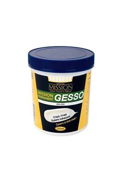 Mijello Mission Diatomite Gesso 250ml GW-250 - yağlı boya ve akrilik boya için