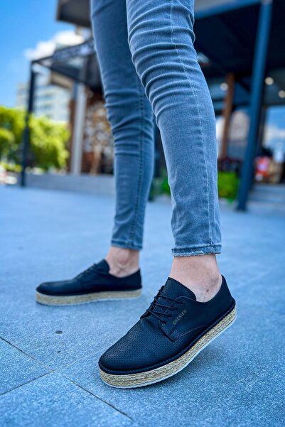 pabucmarketi Lace-Up Men's Casual Shoes Black