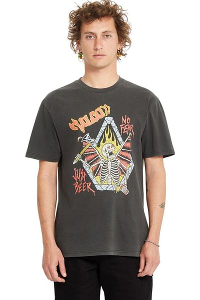 Volcom تي شيرت Just Beer Pw Sst Blk