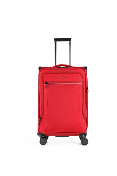 VERAGE GM21002W Kumaş Valiz Kabin Boy Kırmızı