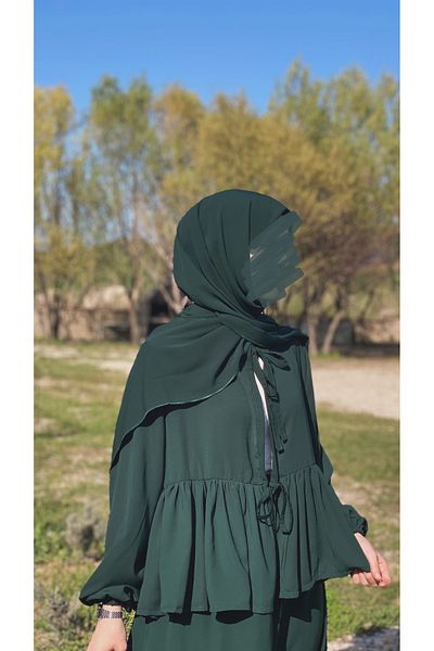NAKŞİDİL Double Suit Emerald Green
