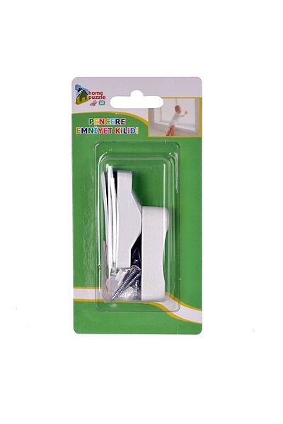 Homepuzzle Window Safety Lock White