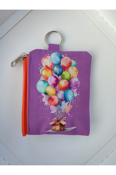 JANJAN 2 Pcs Children's Wallet, Coin Wallet, Wallet with Card Holder and Key Chain