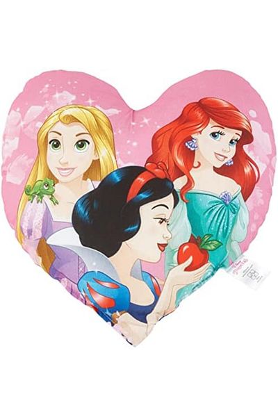 STOREMAX Ezg Princess Heart Licensed Character Printed 100% Cotton Throw Pillow, Pink, Heart 40X40 cm Ezsnshop 10
