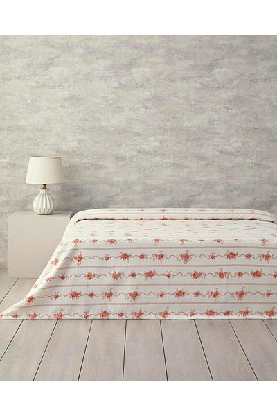 LUXE Home Flower Line Double Pike Orange Lxshp 1055529
