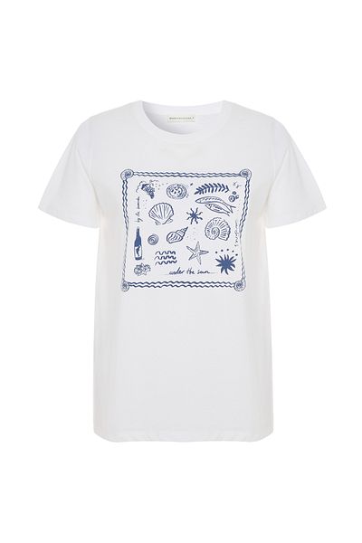 Mudo PRINTED CREW NECK T-SHIRT