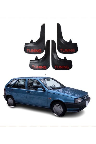 SONİKON LİNE Fiat Tipo Compatible Tuning Written 4-Piece Dust Cover Mudguard Mudguard Modified