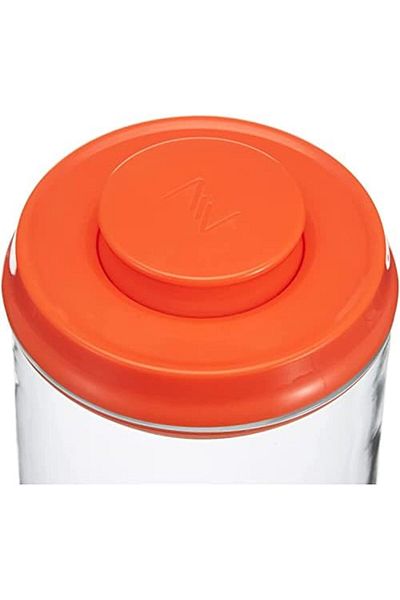 STOREMAX Zest Click Lock Jar, 1480 Cc, Leakproof Locking Lid, Orange 1065757
