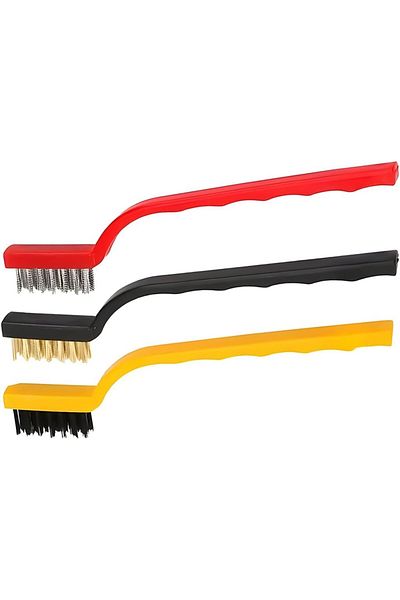 STOREMAX Cleaning Brush Set: the Perfect Solution for Stove, Tile, and Car Cleaning! (3 in 1, Bakı
