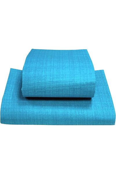 STOREMAX Ezg Turca At7512 Ranforce Double Bed Sheet Set, Turquoise Ezsnshop 1065757