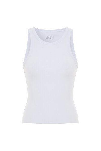 Mudo Modal Mixed Cycling Collar Tank Top