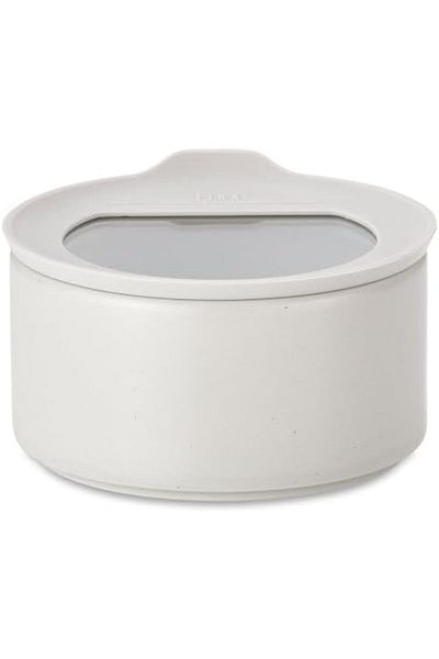 STOREMAX Ezg Fi̇ka One Ceramic Storage Container Ice White 600 ml D-Neone060-01 Ezsnshop 1065757