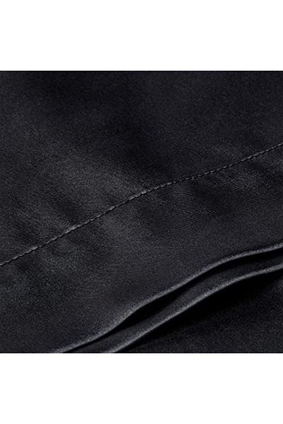 STOREMAX Ezg Pillowcase, Queen Size, Curly Hair, Silky Construction (King (50X90), Black) Ezsnshop