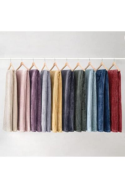 STOREMAX Ezg Bedding Holly Wellsoft Blanket Double - Powder Ezsnshop 1065757