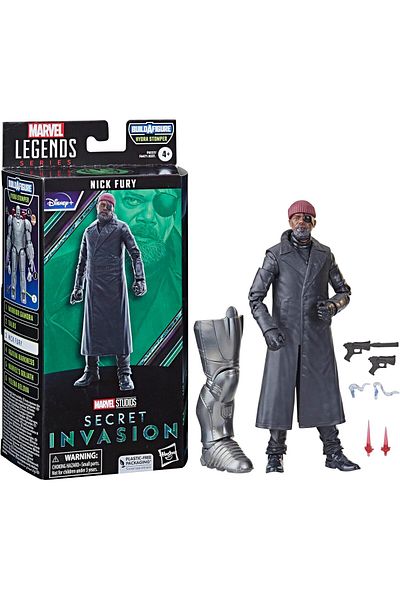Mu Art Ahşap Mrt Secret Invasion - Legends Nick Fury Action Figure (Hydra Stomper Baf) Art 871301
