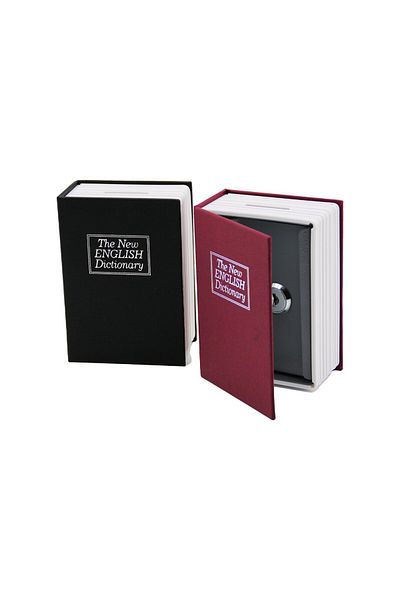 STOREMAX Ezg Book Model Locked Safe - Small Moneybox - 114X80X45Mm Ezsnshop 1065757