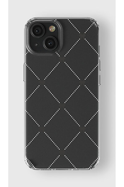 moonset Iphone 15 Uyumlu Kurdeleler Tasarımlı Baskılı Şeffaf Telefon Kılıfı