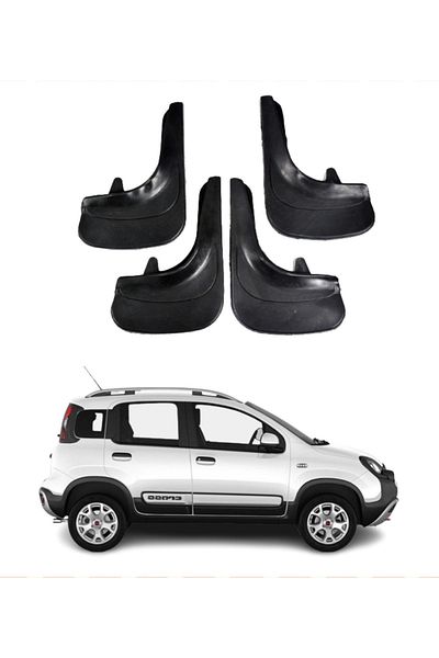 SONİKON LİNE Fiat Panda Compatible 4-Piece Dust Cover Mudguard Mudguard Modified