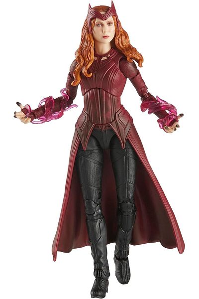 Mu Art Ahşap Mrt Marvel Legends Series Doctor Strange in the Multiverse of Madness Scarlet Witch Action Figure