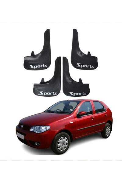 SONİKON LİNE Fiat Palio Sports Written 4-Piece Leggings Mudguard Mudguard Compatible with All Cases Modified