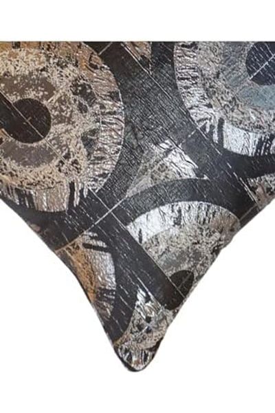 STOREMAX Ezg Home Helix Black Colored Patterned Square Throw Pillow Cover 50 X 50 Ezsnshop 1065757
