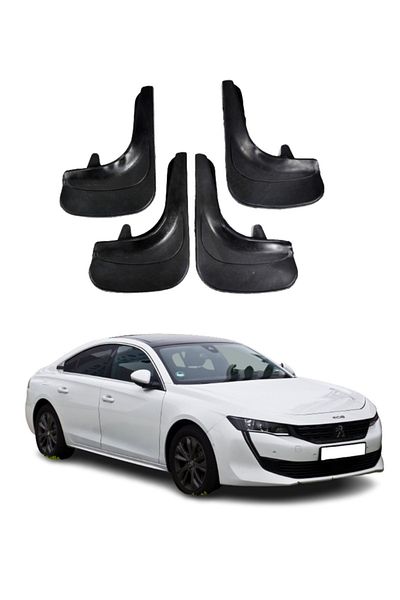 SONİKON LİNE Peugeot 508 Compatible 4-Piece Dust Cover Mudguard Mudguard Modified