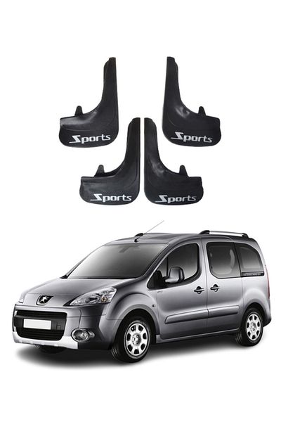 SONİKON LİNE Peugeot Partner Compatible Sports Written 4-Piece Leggings Mudguard Leggings Modified