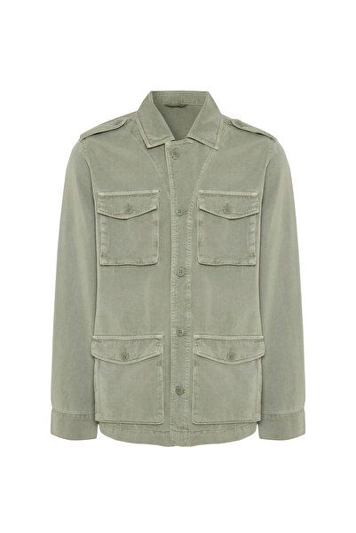 Mudo LİYOSEL KARIŞIMLI ÇOK CEPLİ CASUAL CEKET