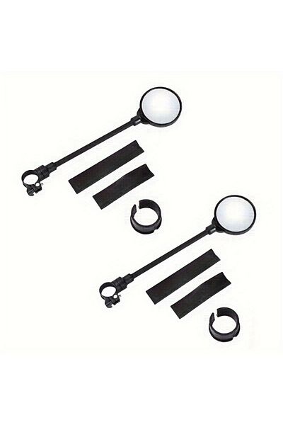 Choice 2pc 2PCS Bike Mirror Bike Handlebar Rearview Mirror Rotatable And Adjustable Wide Angle Rear View Sh