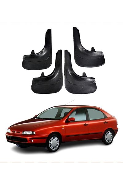 SONİKON LİNE 4-Piece Dust Cover Mudguard Mudguard Compatible with All Fiat Brava Cases Modified