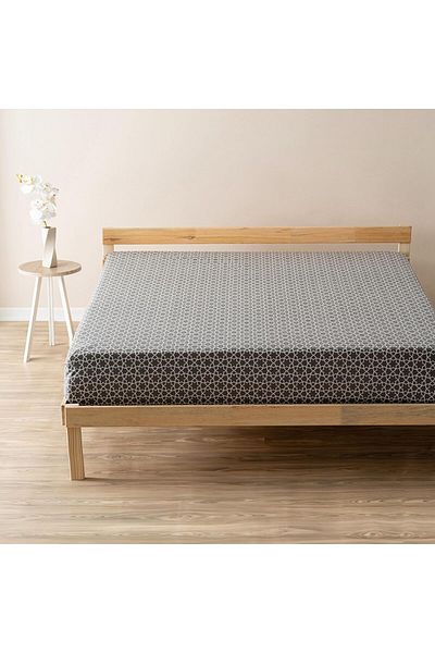 STOREMAX Ezg |   Mix & Match |   Blanj | 100% Cotton Double 240 X 260 Bed Sheet Anthracite Ezsnshop 1065