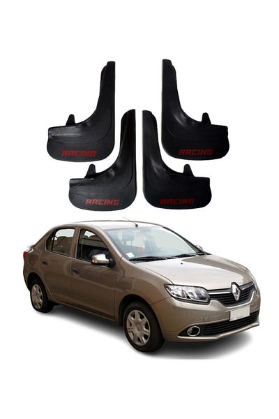 SONİKON LİNE Renault Symbol Compatible Racing Written 4-Piece Leggings Mudguard Mudguard Modified