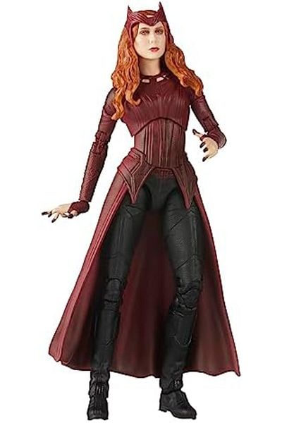 Mu Art Ahşap Mrt Marvel Legends Series Doctor Strange in the Multiverse of Madness Scarlet Witch Action Figure