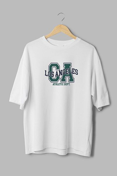Overoz Μπλουζάκι με στάμπα Ca Los Angeles Semi Oversize 1115