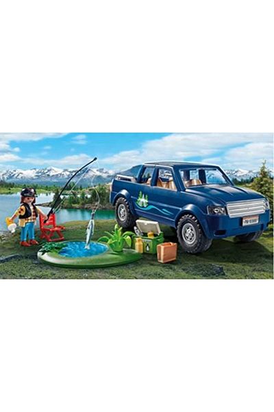 LUXE Family Fun 4 X 4 Pickup Truck Fishing Trip, Fun, Creative Role-Playing Game, 4 Ya