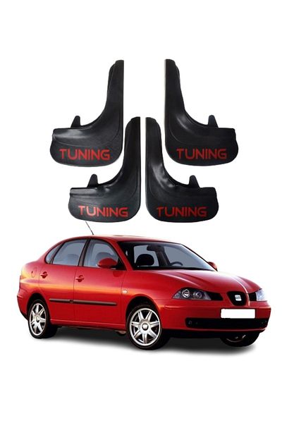 SONİKON LİNE Seat Cordoba Compatible Tuning Written 4-Piece Dust Cover Mudguard Mudguard Modified