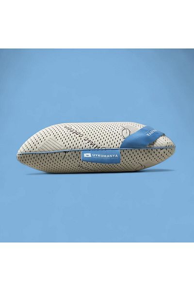 STOREMAX Ezg Uykucu Comfort Organic Cotton Visco Pillow, 60X40/14, Bed Pillow, Organic Cotton Ezsnshop 10657