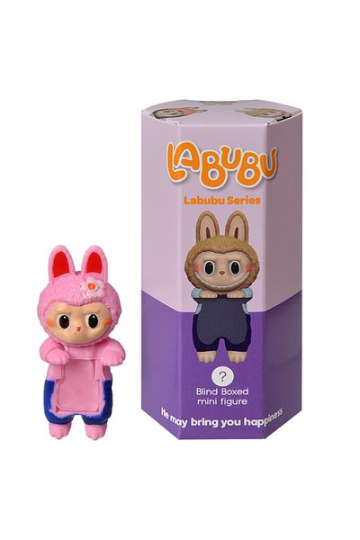 Choice Random 1 PCS Labubu Angel Series Blind Box Cute Anime Figure Car Computer Screen Hand Mobile Decorat