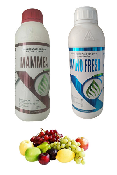 MAMMEA ORGANİK DENİZ YOSUNU 1LT/Bitkisel Menşeili Organik Yaprak Gübrei Amino...