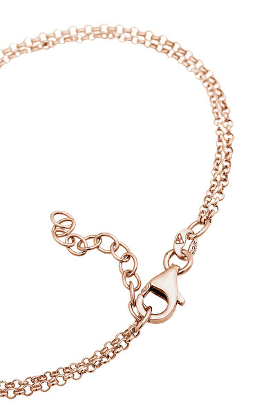 ELLI Dámský náramek Heart Symbol Love s krystaly ze stříbra ryzosti 925