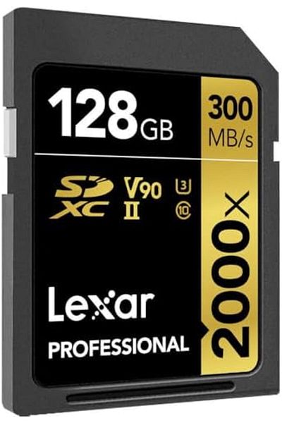 STOREMAX Ozn 128Gb Professional 2000X Sdhc Uhs-Ii Cards, up to 300Mb/S Read 260Mb/S Write C10 V90 U3 Oznstre