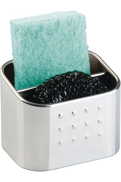 STOREMAX Ezg Forma Dish Organizer, Stainless Steel Sponge Holder, Ezsnshop 1065757