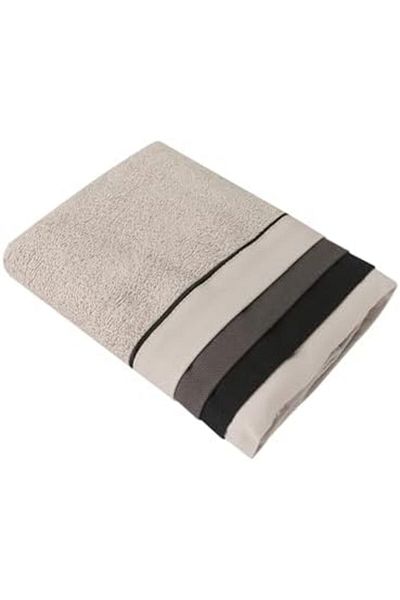 STOREMAX Sty Utica Πανί Πετσέτα Γκρι 50x90